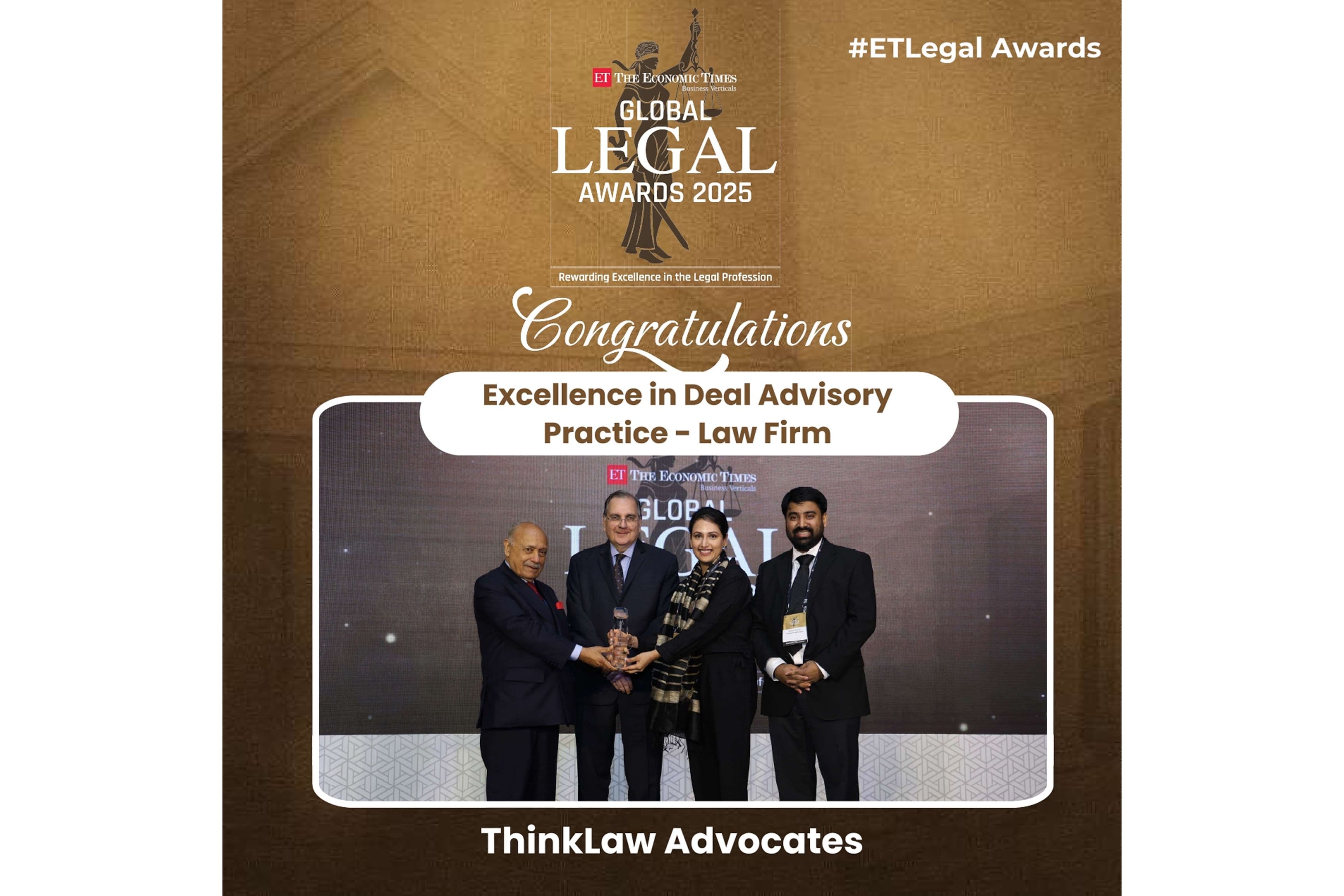 Excellence in Deal Advisory Practise - Law Firm